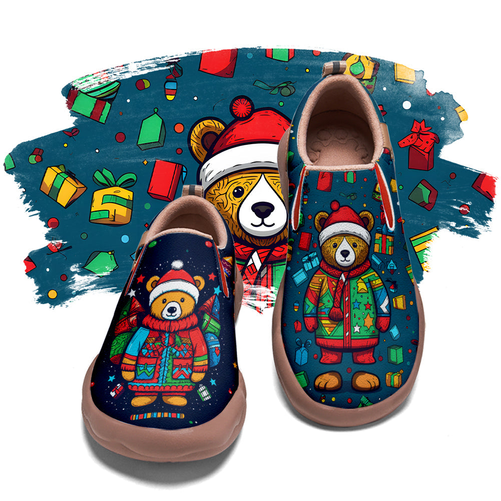 Christmas Bear Slip On