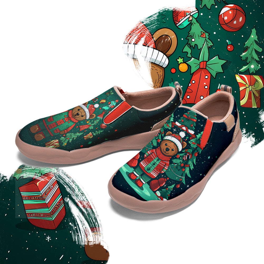 Christmas Bear Slip On