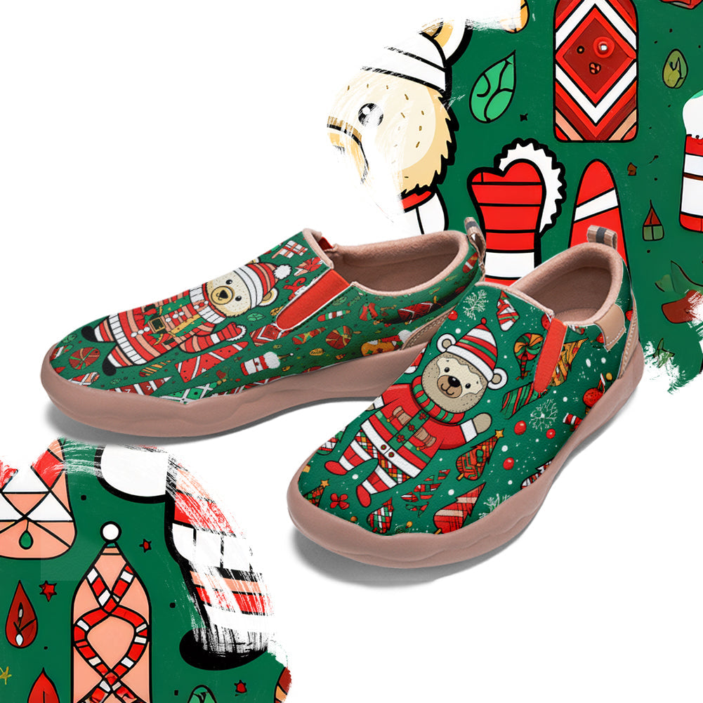 Christmas Bear Slip On