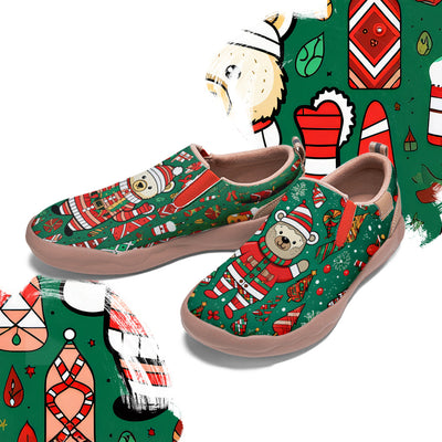 Christmas Bear Slip On