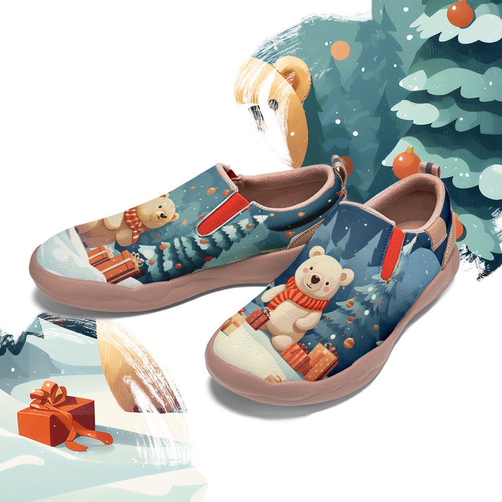 Christmas Bear Slip On