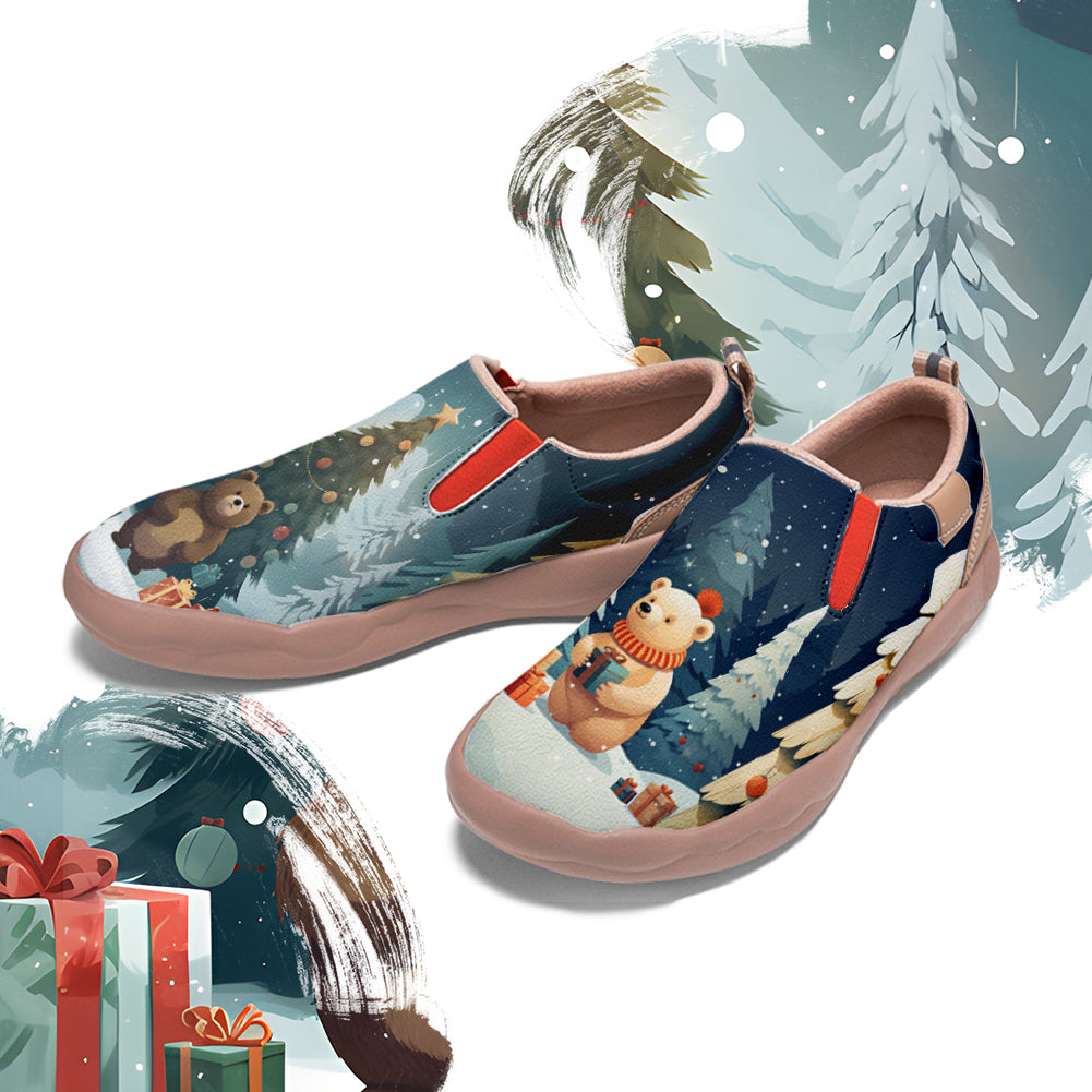 Christmas Bear Slip On