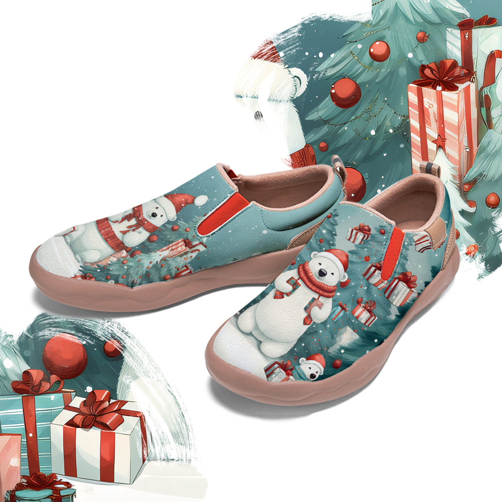 Christmas Polar Bear Slip On