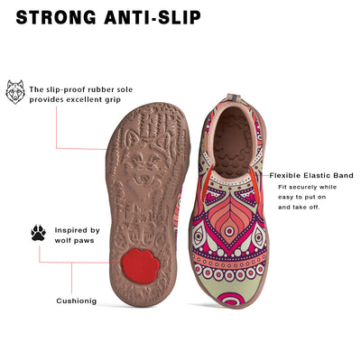 Ethnic Patterns Mandala Slip On