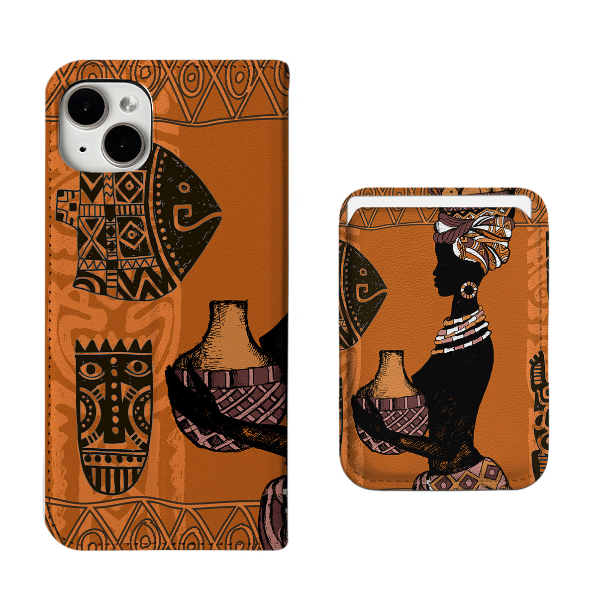 African Women iPhone Leather Case