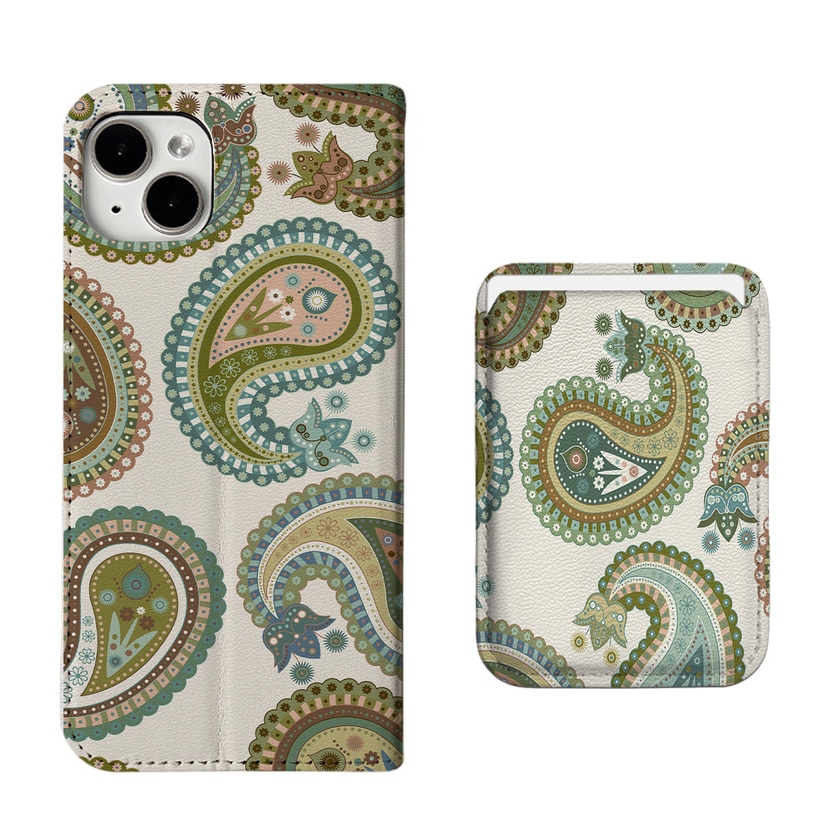 Paisley iPhone Leather Case