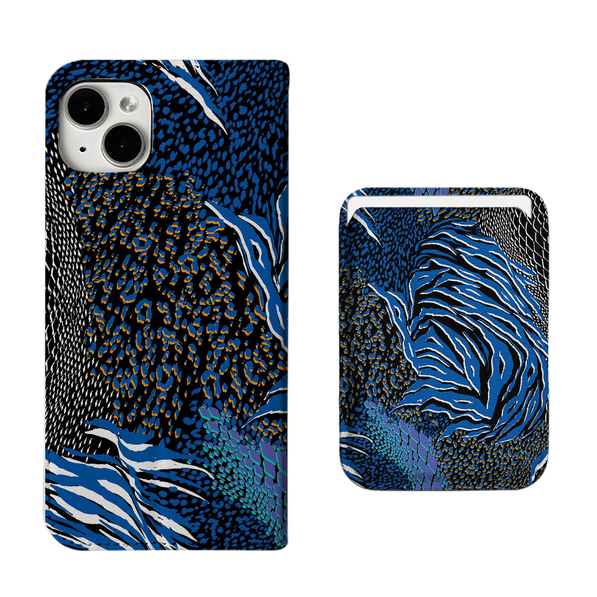 Abstract Art iPhone Leather Case