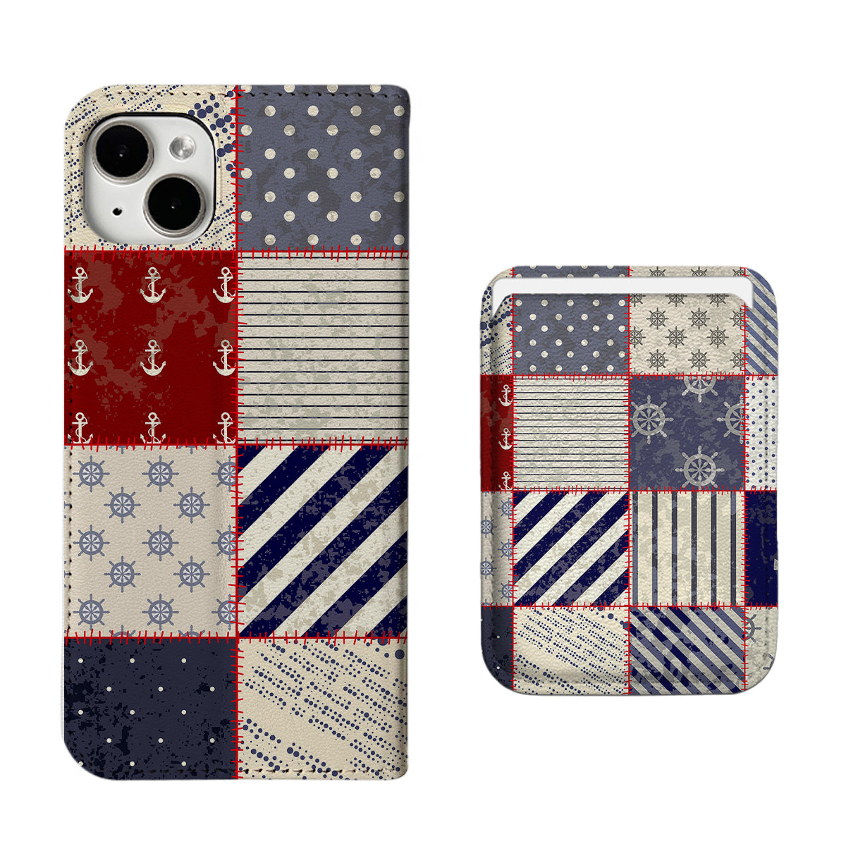 Nautical iPhone Leather Case