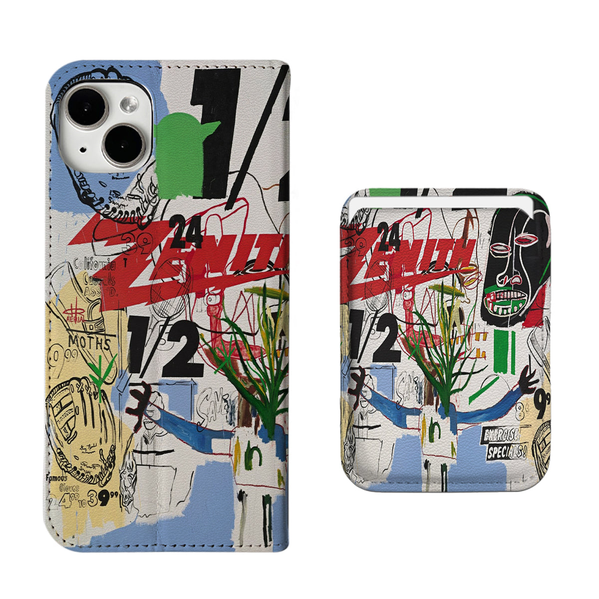 Basquiat iPhone Leather Case