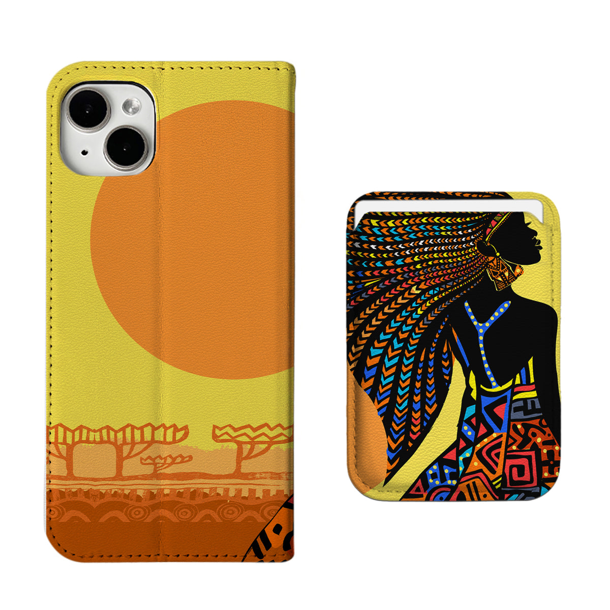 African Women iPhone Leather Case