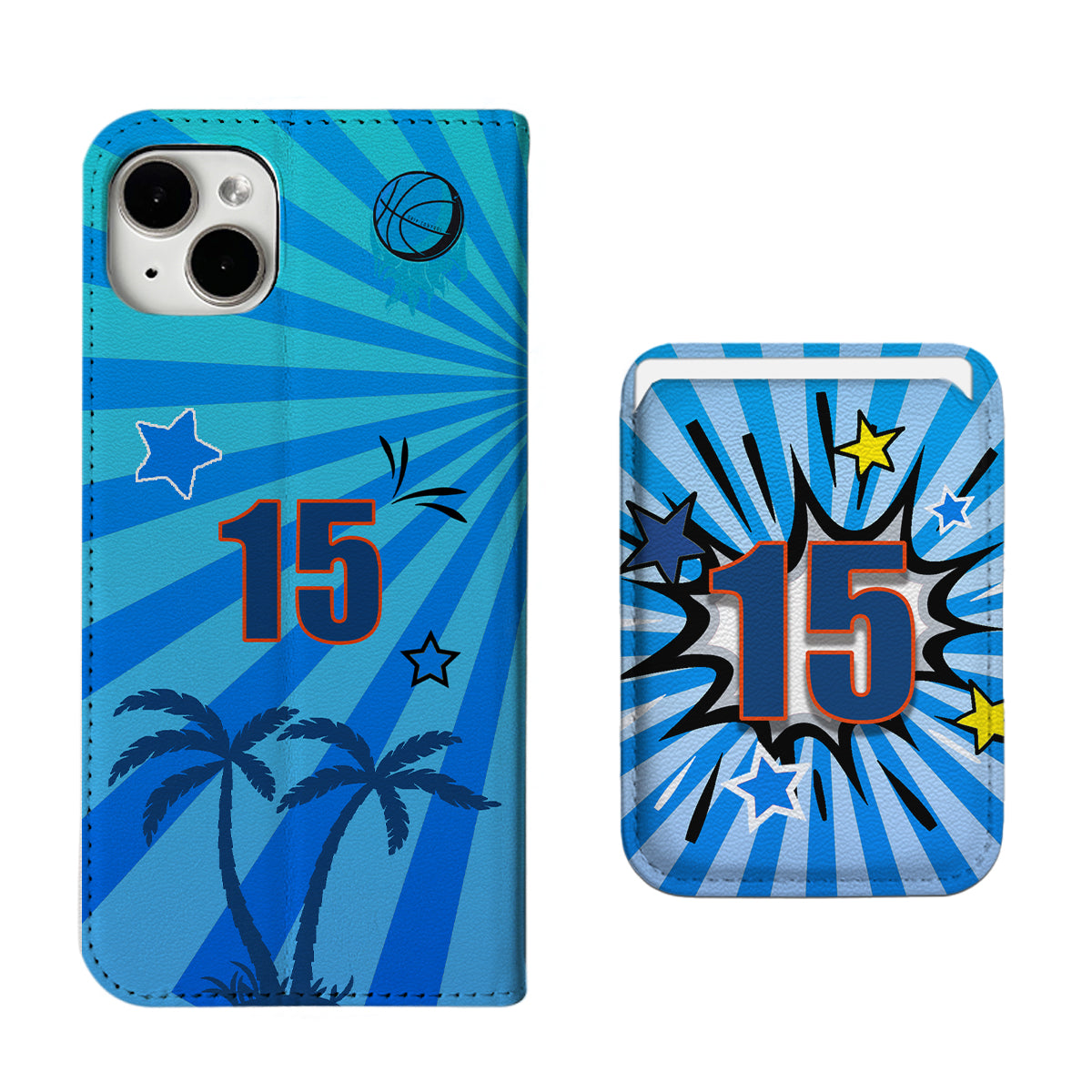 Denver Basketball iPhone Leather Case