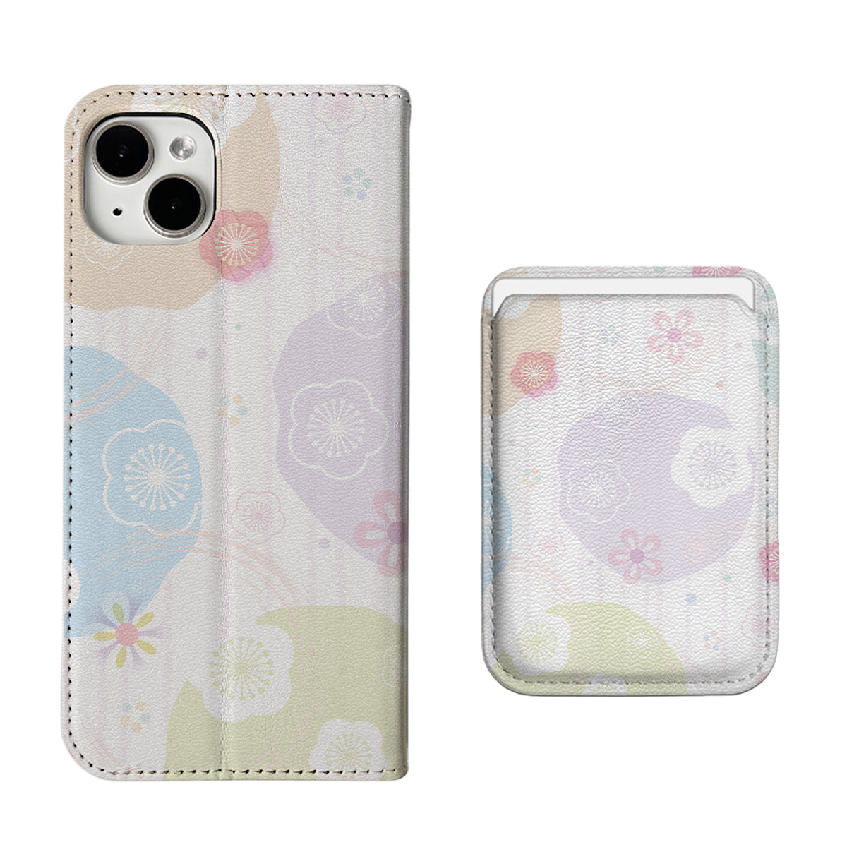 Cherry Blossoms iPhone Leather Case