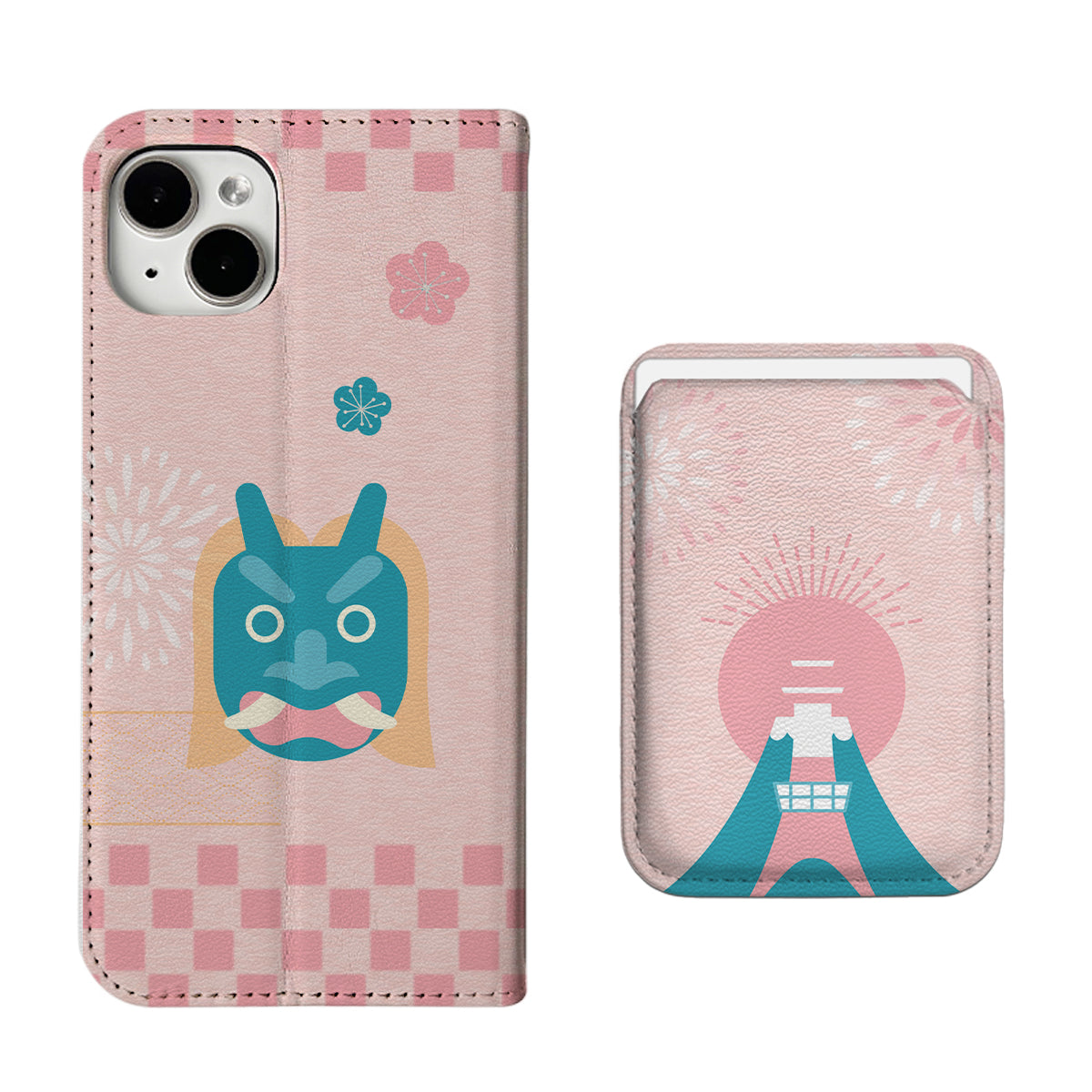 Cherry Blossoms iPhone Leather Case