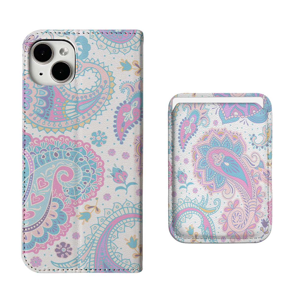 Paisley iPhone Leather Case