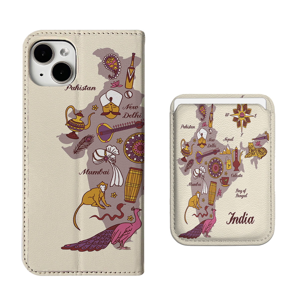 Indian iPhone Leather Case