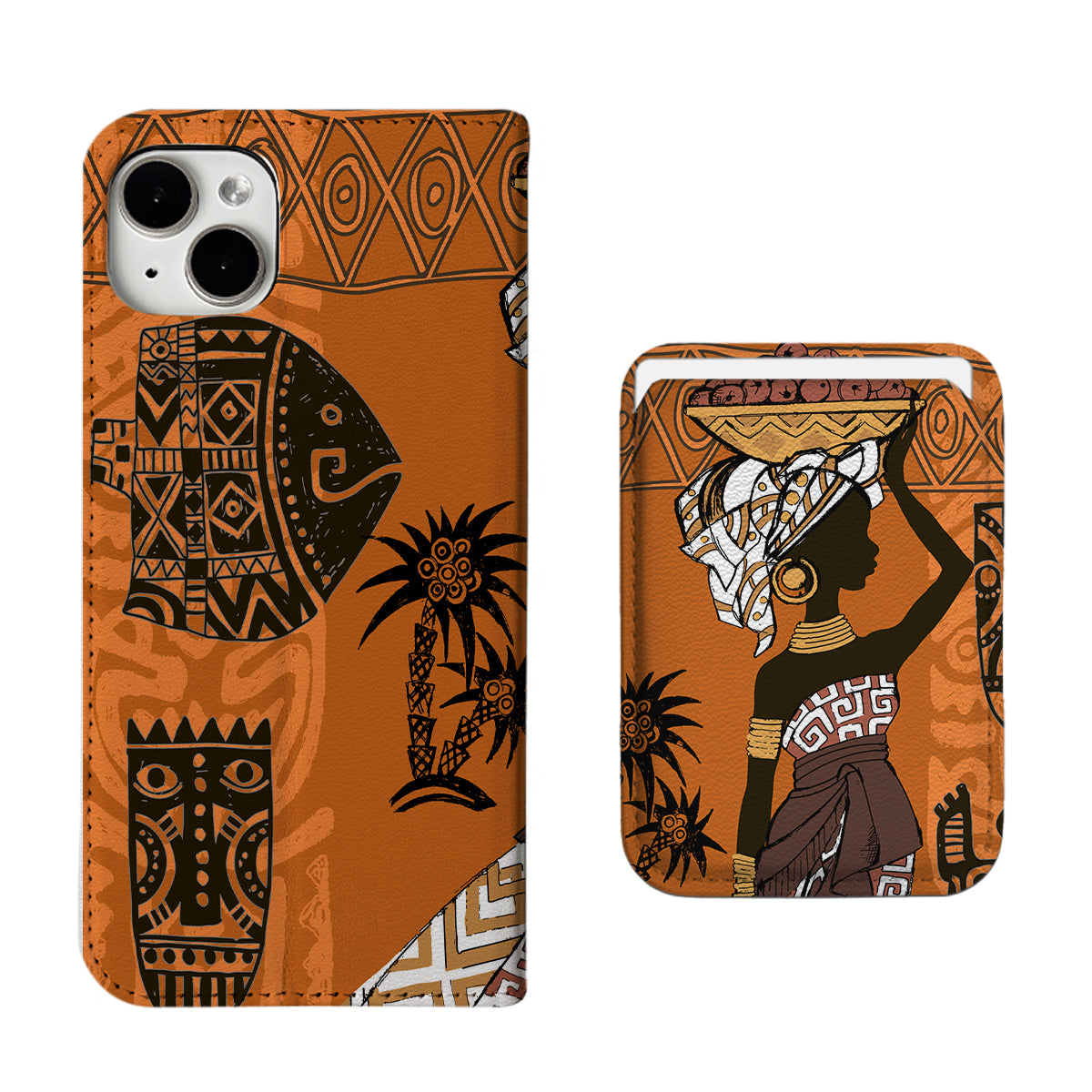 African Women iPhone Leather Case