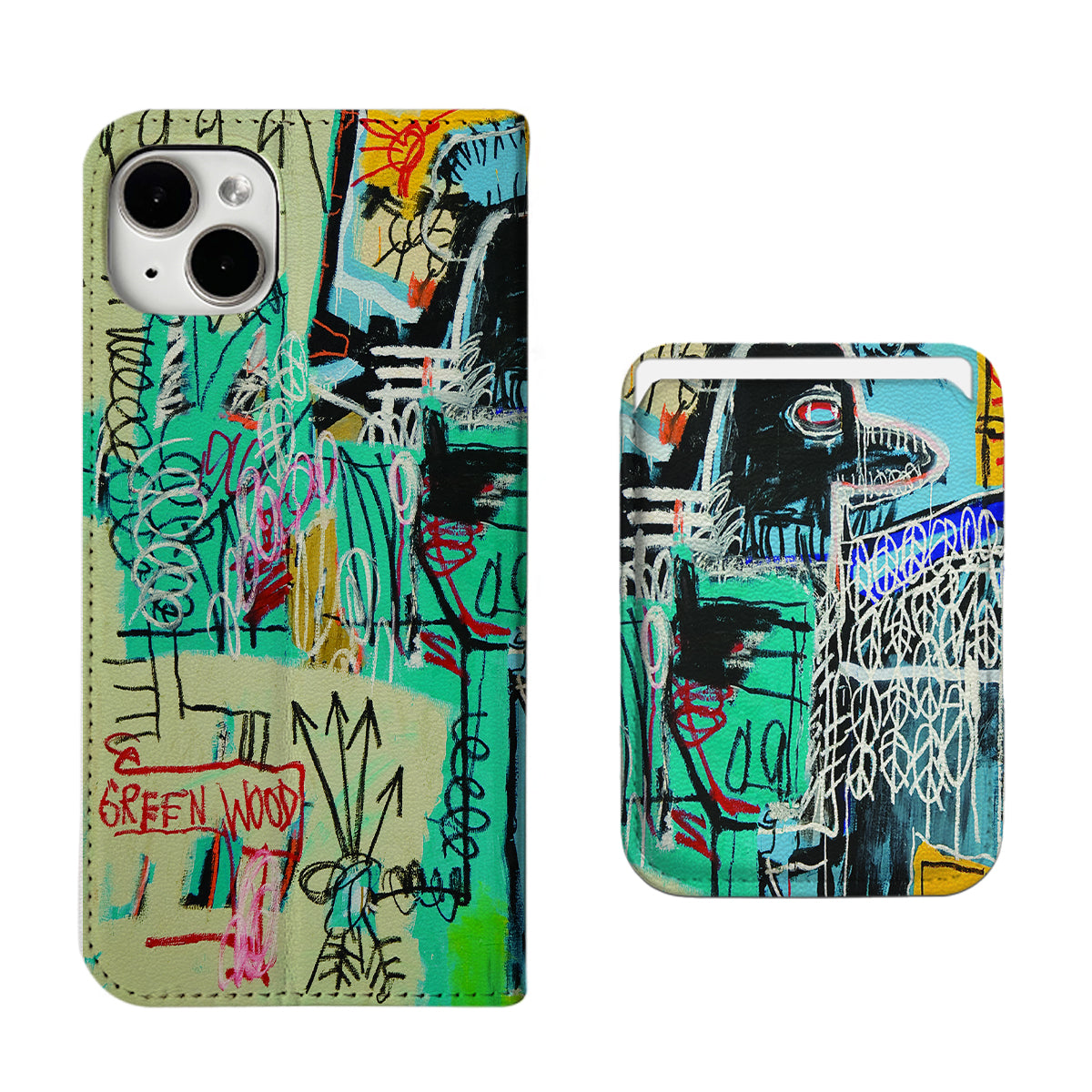 Basquiat iPhone Leather Case