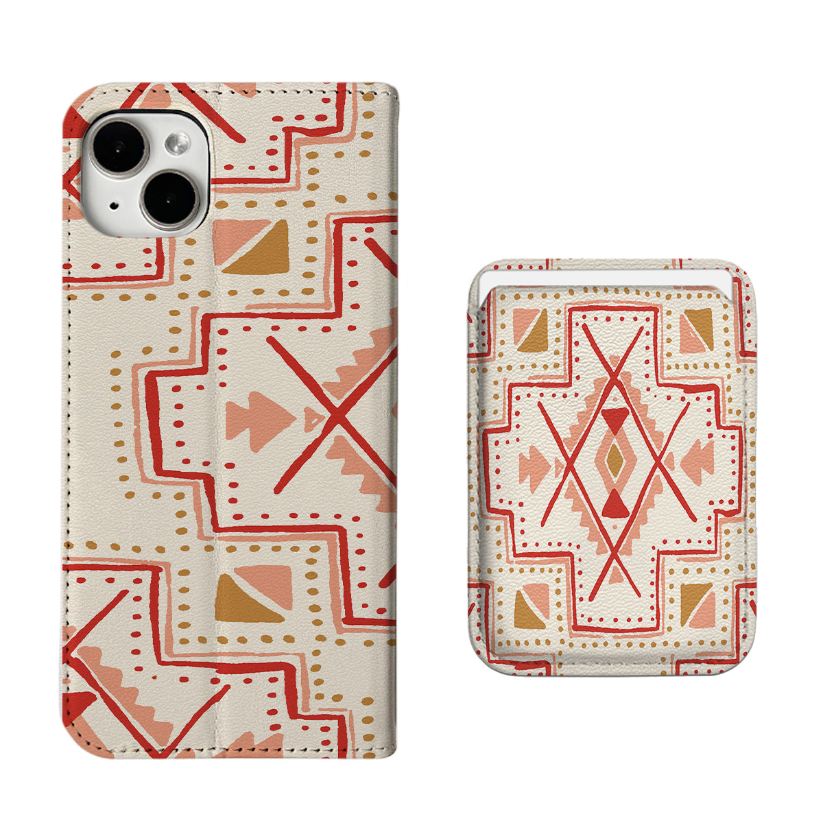 Aztec Pattern iPhone Leather Case