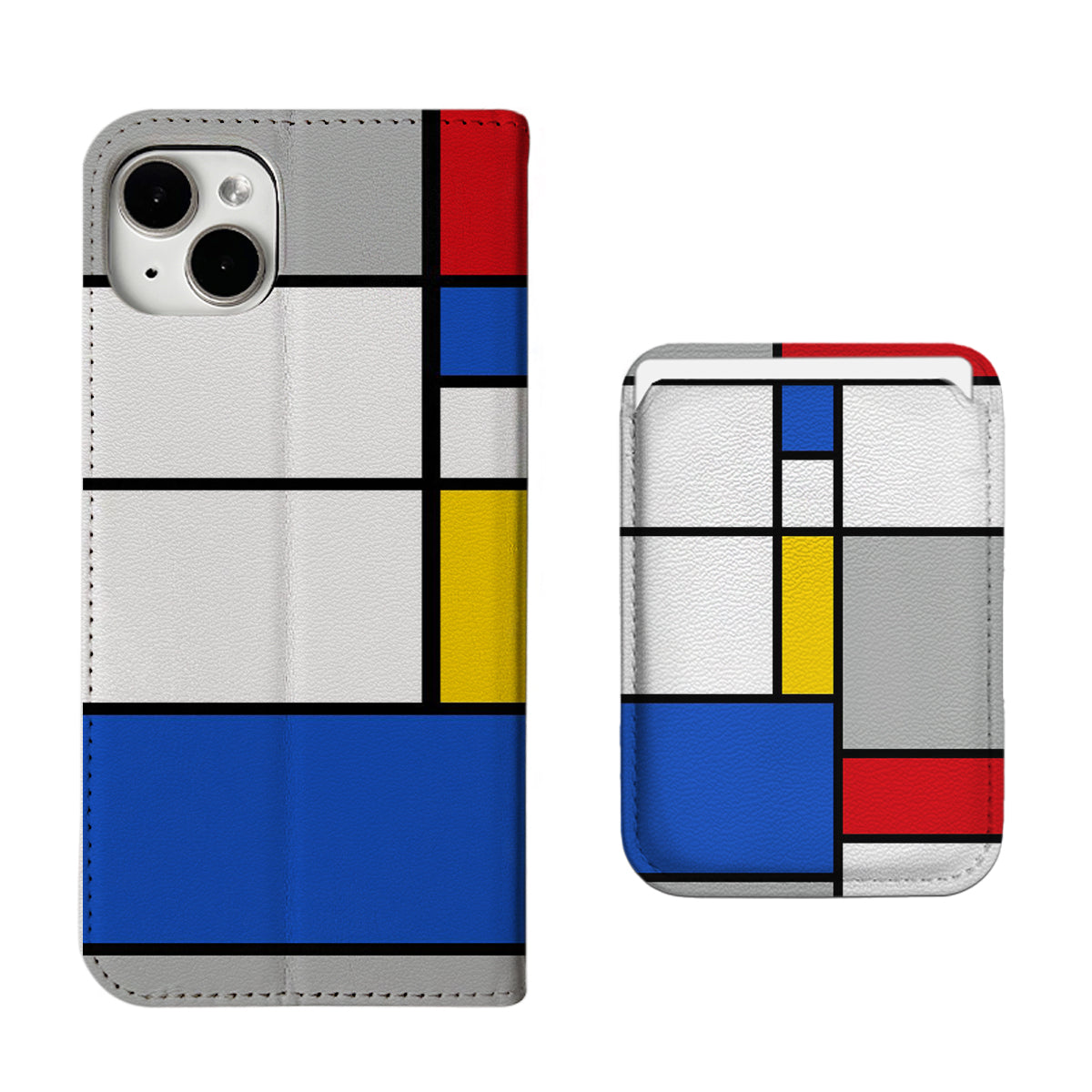 Mondrian iPhone Leather Case