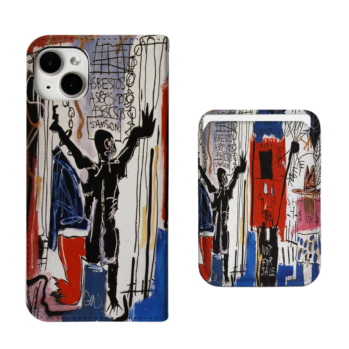 Basquiat iPhone Leather Case