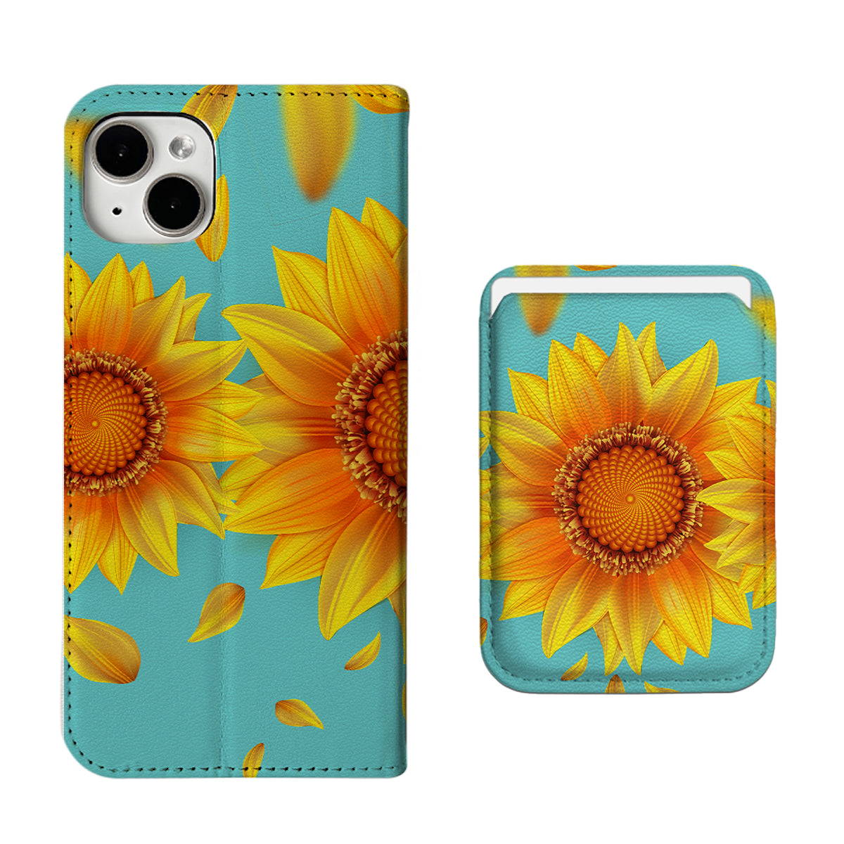 Sunflower iPhone Leather Case