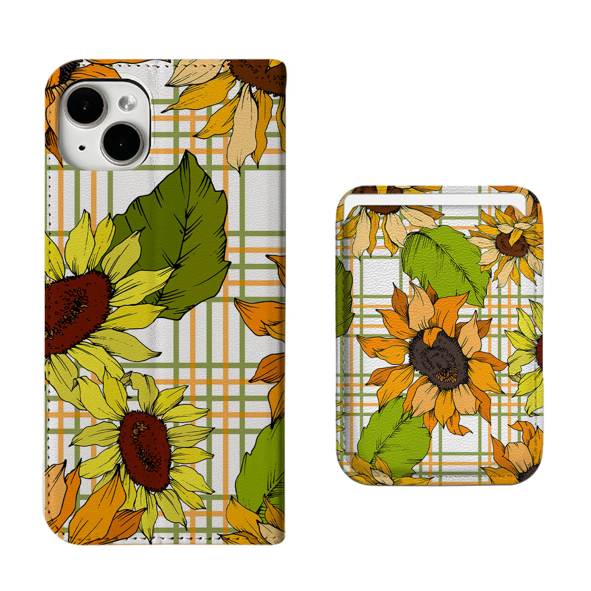 Sunflower iPhone Leather Case