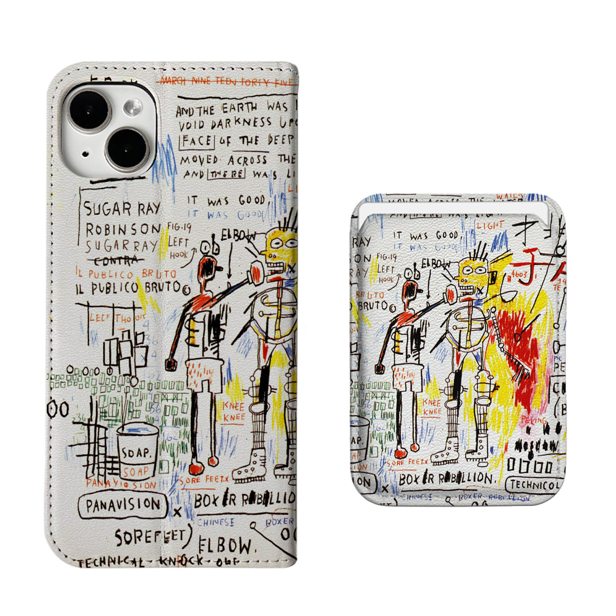 Basquiat iPhone Leather Case