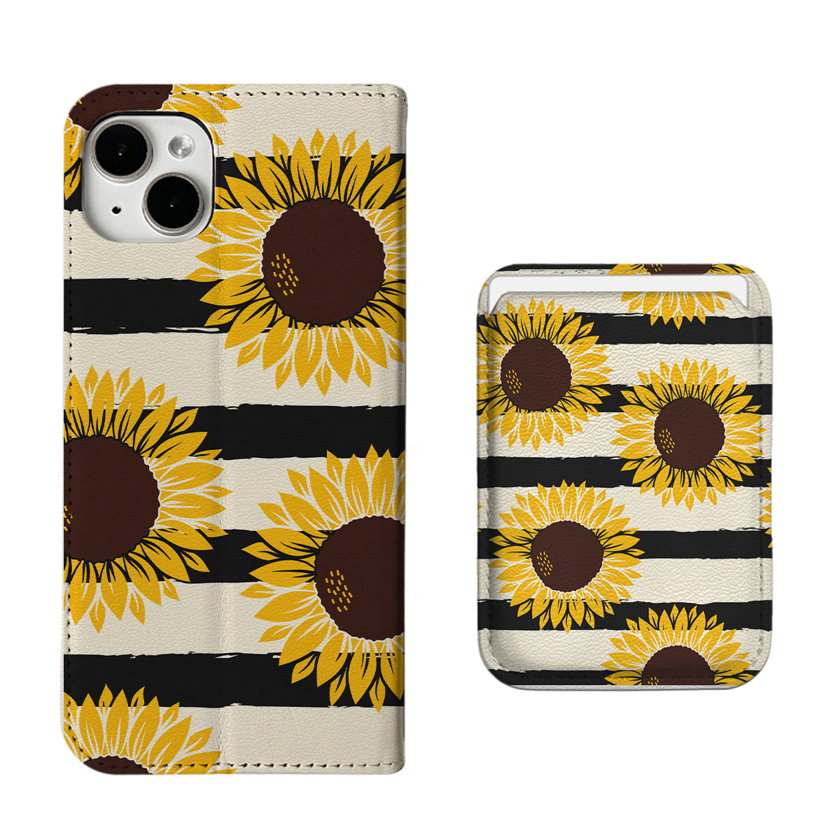 Sunflower iPhone Leather Case