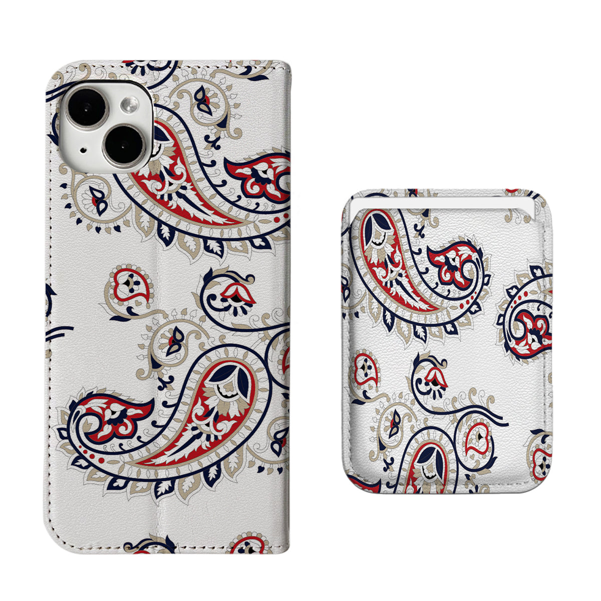 Paisley iPhone Leather Case