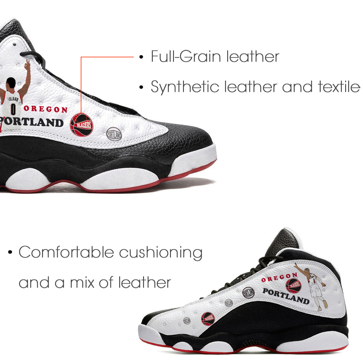 Portland Basketball Retro Sneaker