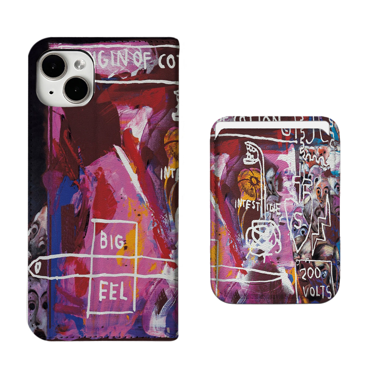 Basquiat iPhone Leather Case