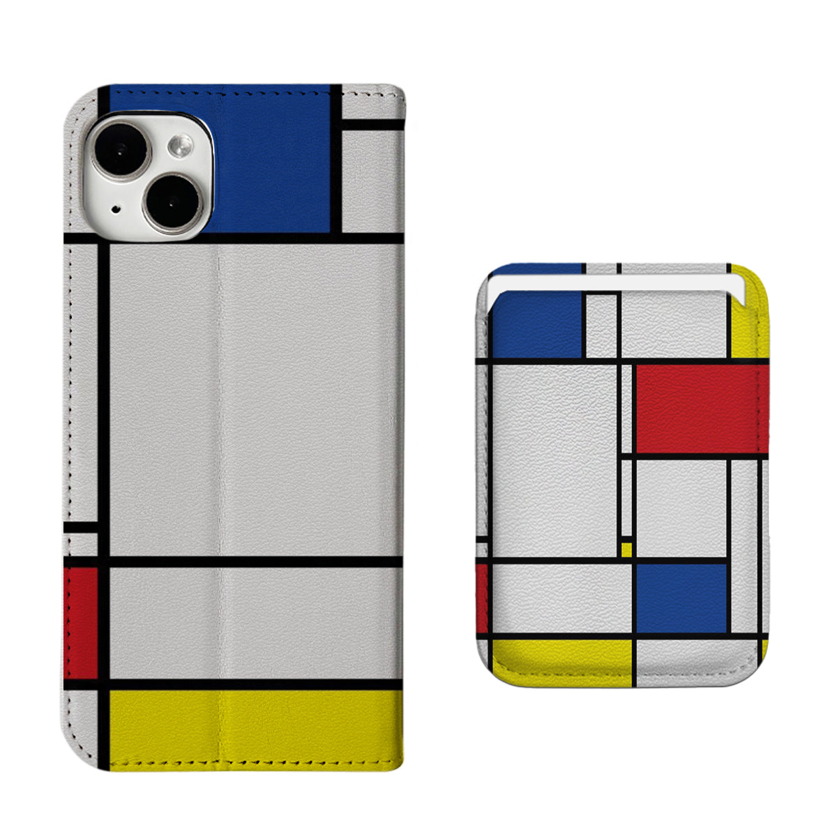 Mondrian iPhone Leather Case