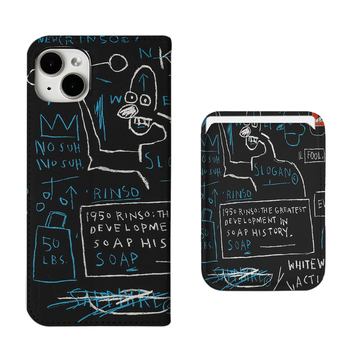 Basquiat iPhone Leather Case