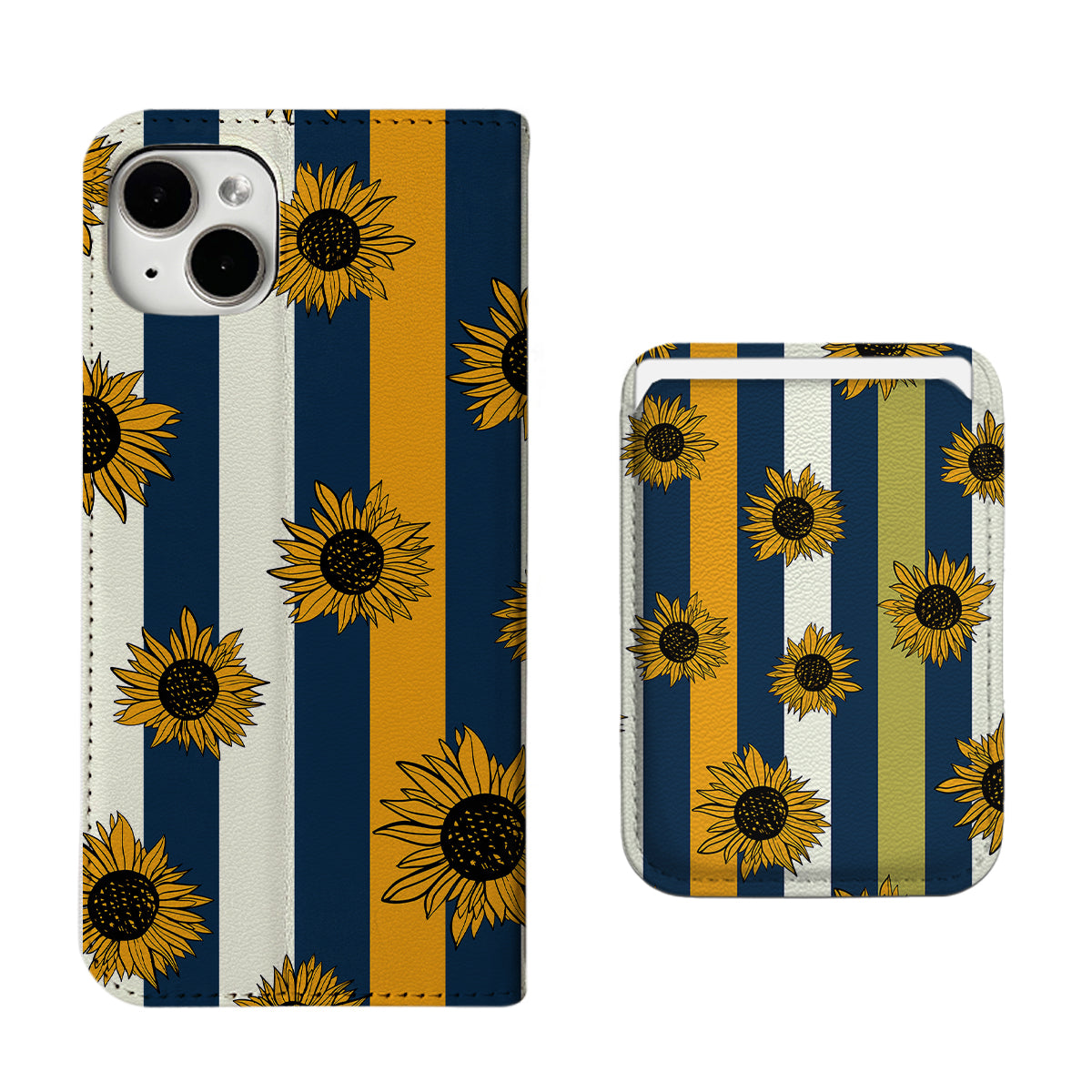 Sunflower iPhone Leather Case