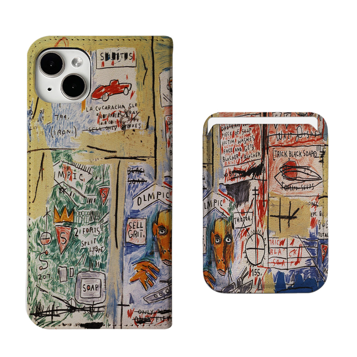 Basquiat iPhone Leather Case