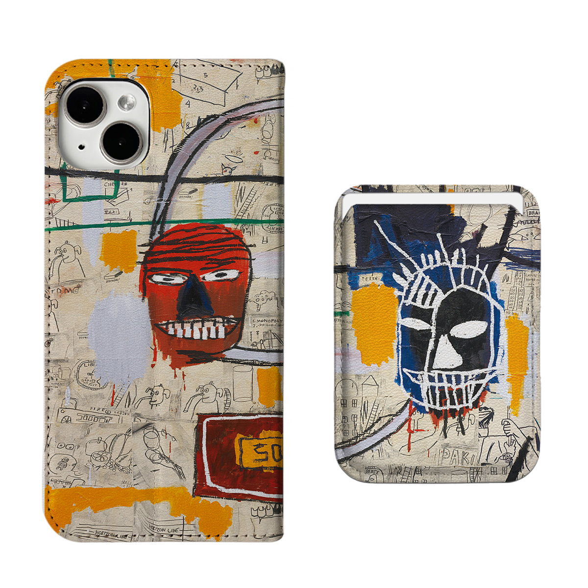 Basquiat iPhone Leather Case