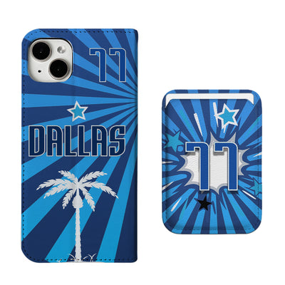 Dallas Basketball iPhone Leather Case