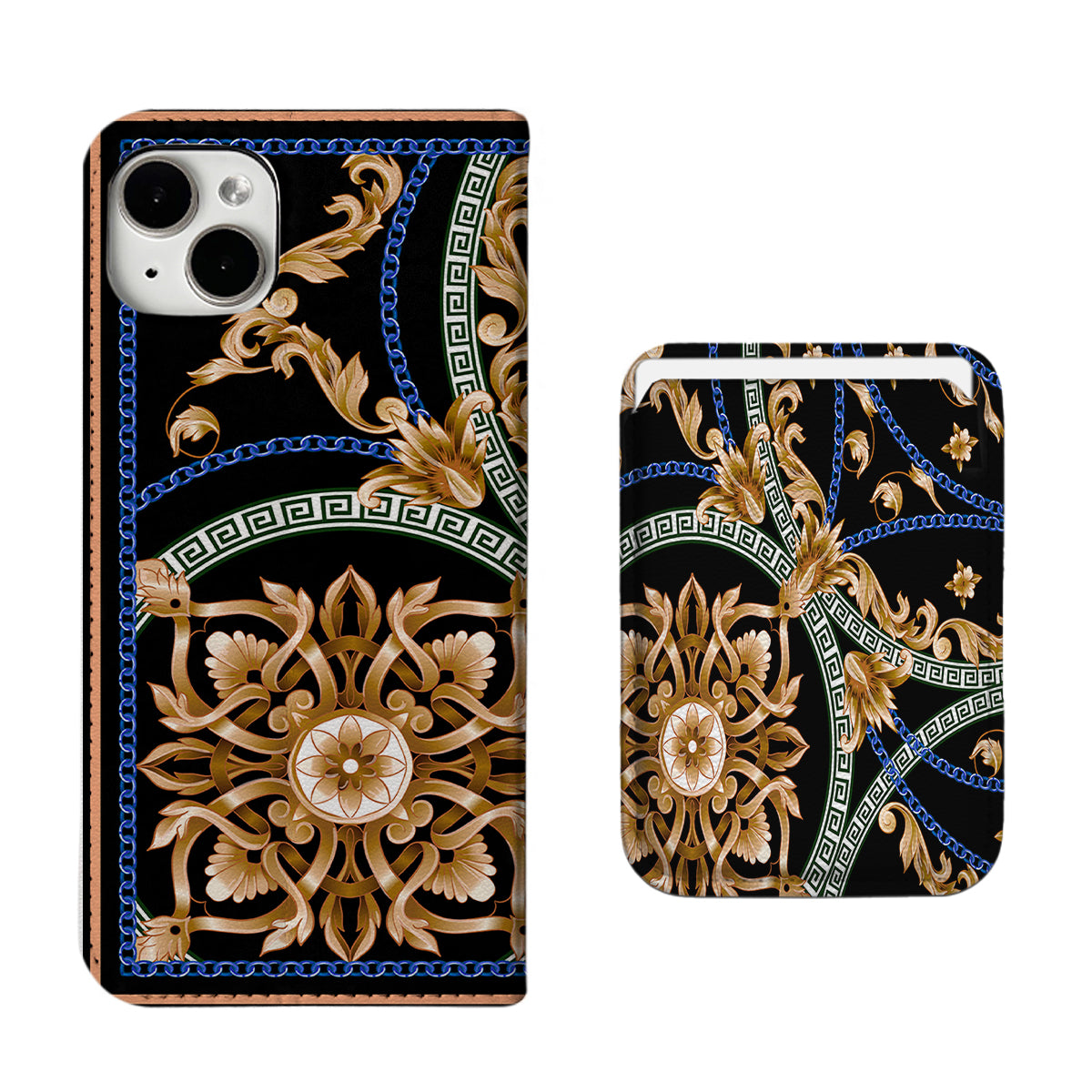 Luxury Printing iPhone Leather Case