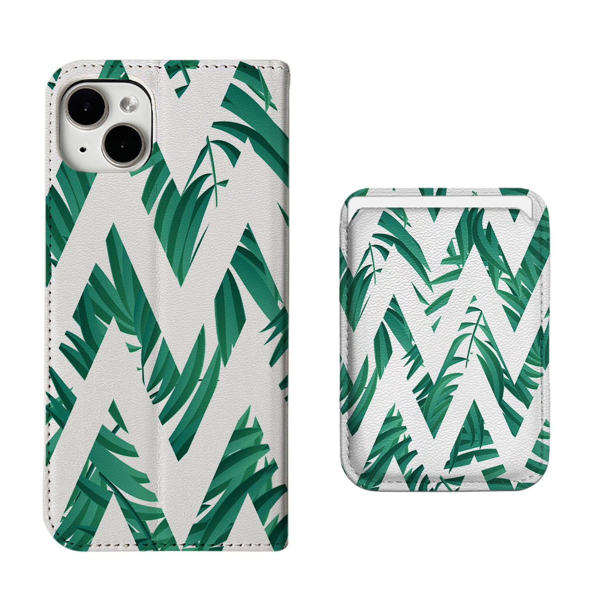 Palm Leaf iPhone Leather Case