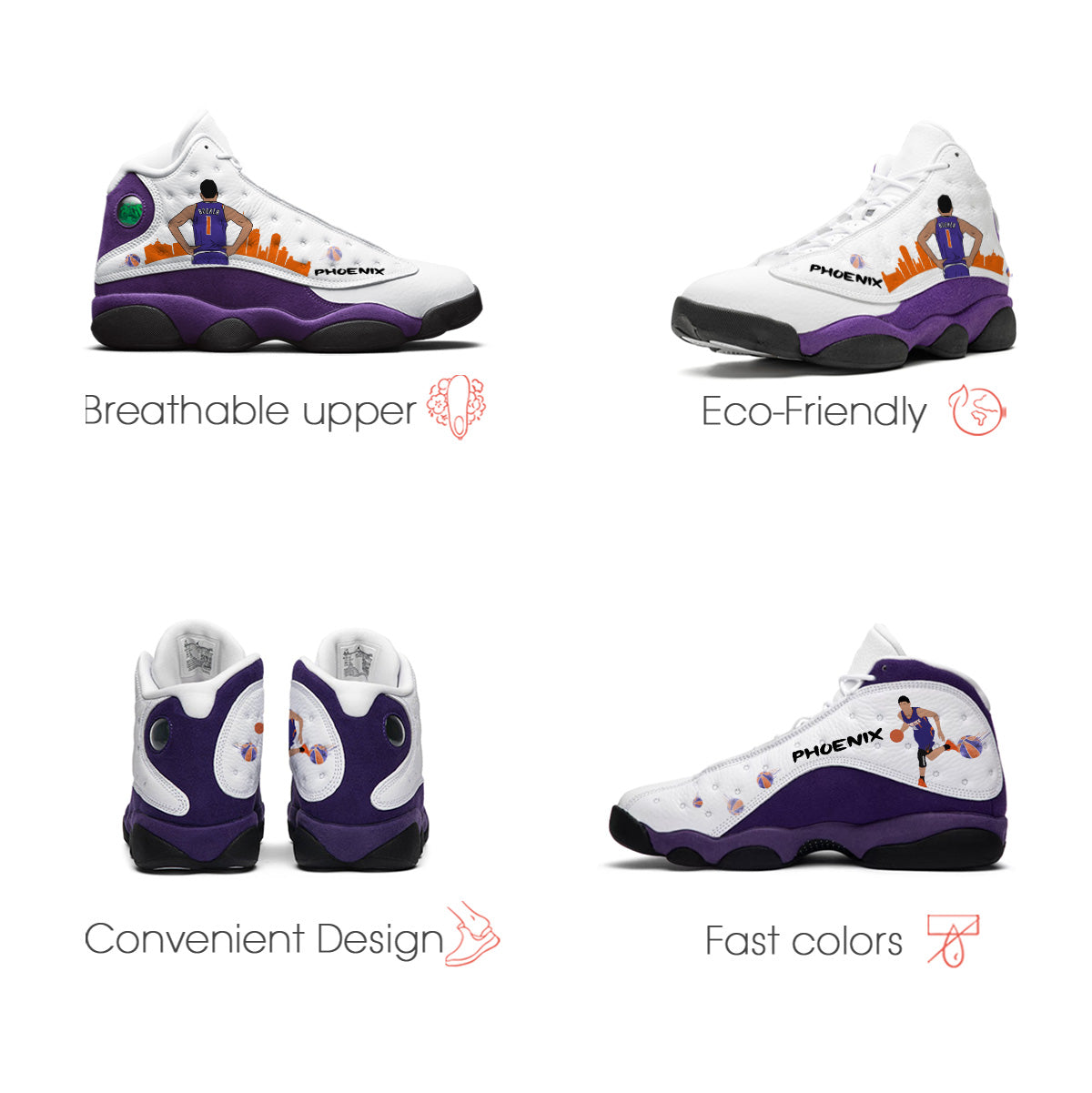 Phoenix Basketball Retro Sneaker