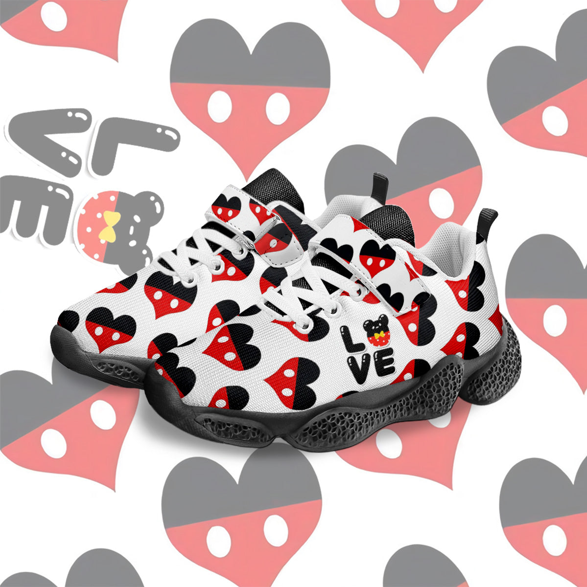 Heart Love Kids Running Shoes