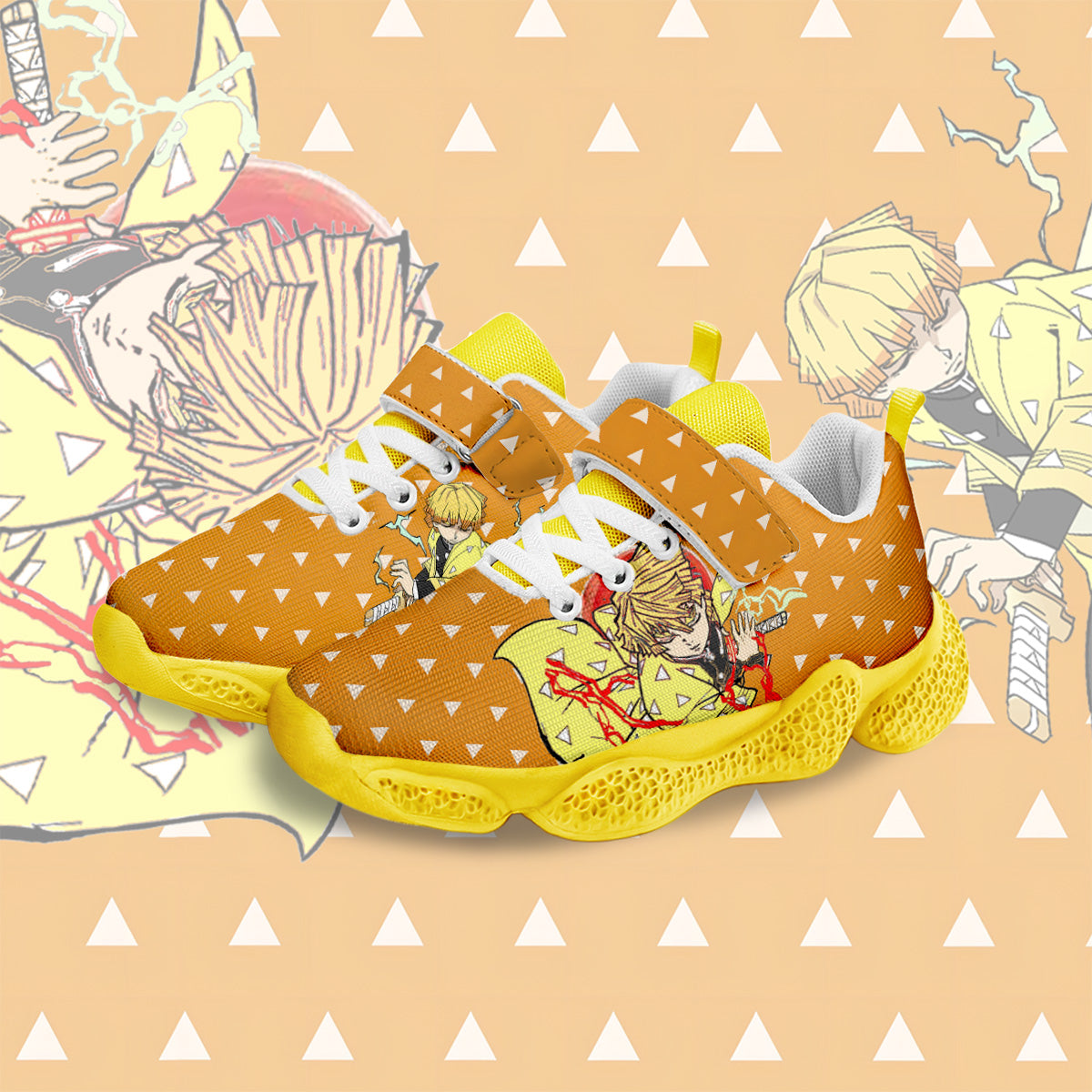 Zenitsu Agatsuma Kids Running Shoes