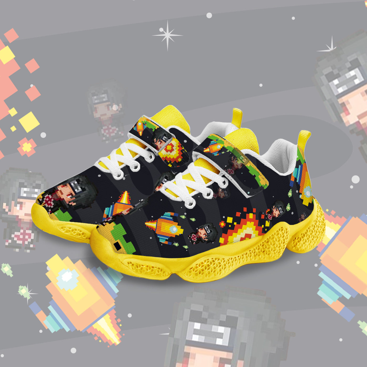 Pixel Itachi Kids Running Shoes