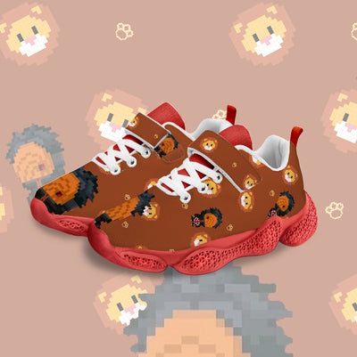 Pixel Obito Uchiha Kids Running Shoes