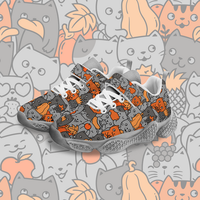 Cat Kids Running Shoes