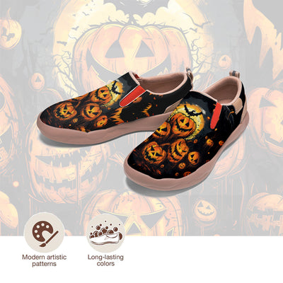 Halloween Pumpkin Slip On