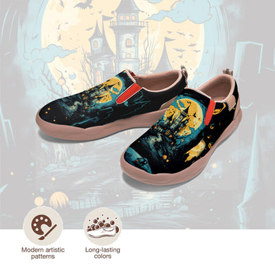 Halloween Castle Slip On