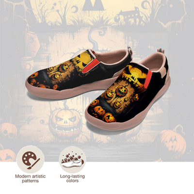 Halloween Pumpkin Slip On