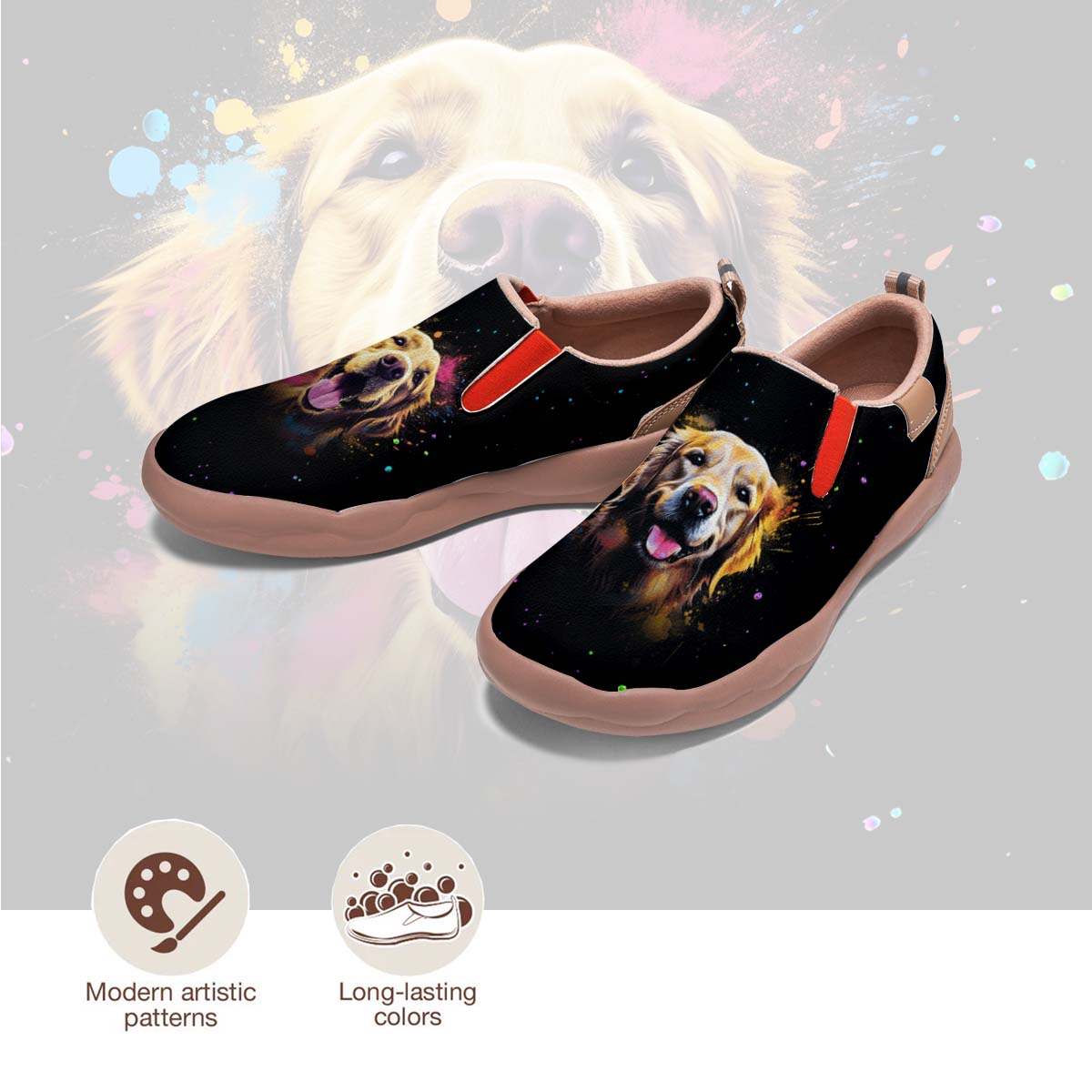 Golden Retriever Slip On