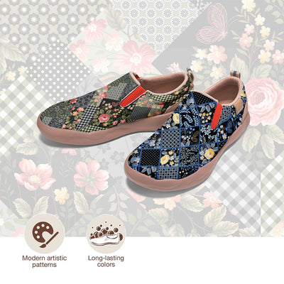 Floral Patchwork Slip On